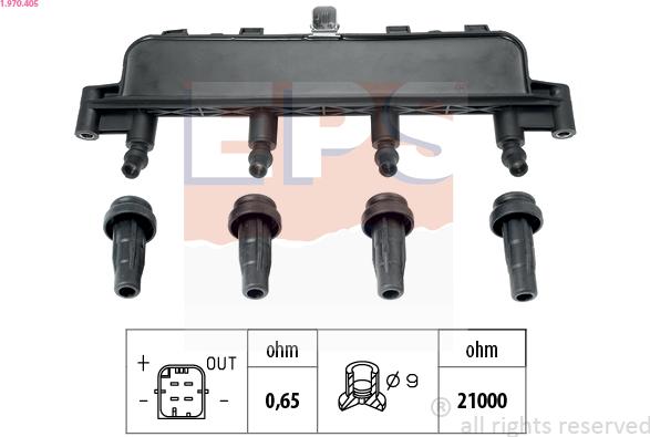 EPS 1.970.405 - Bobina de inductie parts5.com