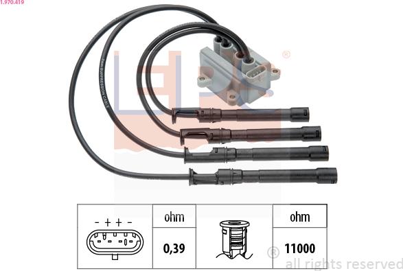 EPS 1.970.419 - Bobina de encendido parts5.com