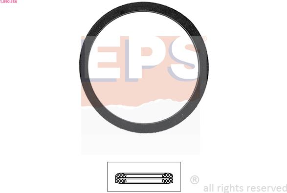 EPS 1.890.556 - Tesnilo, termostat parts5.com