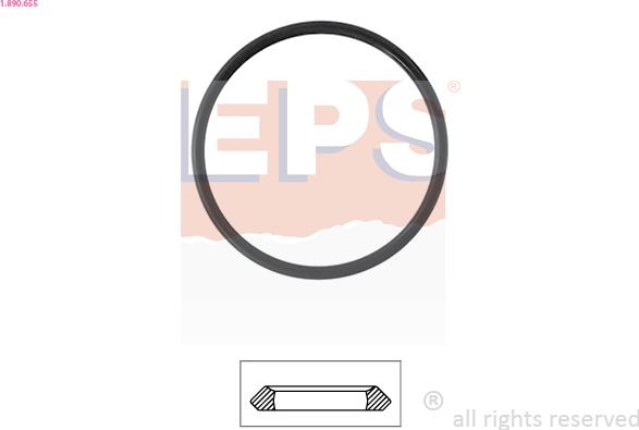 EPS 1.890.655 - Garnitura termostat parts5.com