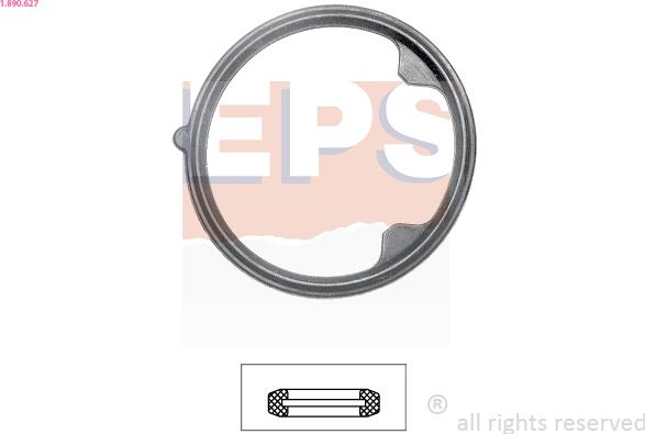 EPS 1.890.627 - Zaptivka, termostat parts5.com