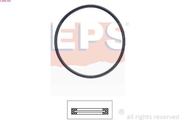 EPS 1.890.705 - Garnitura termostat parts5.com