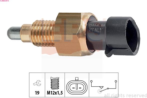 EPS 1.860.073 - Kapcsoló, tolatólámpa parts5.com