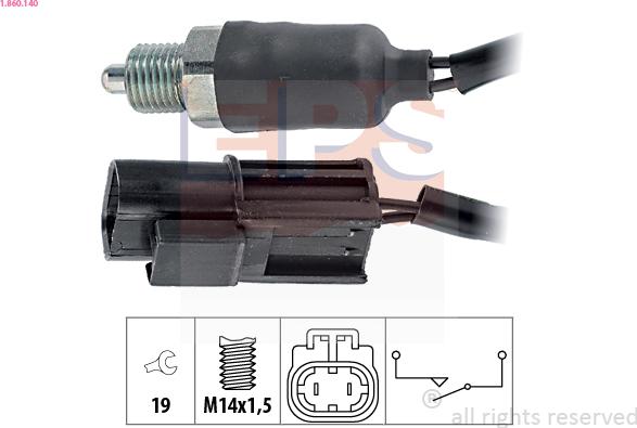 EPS 1.860.140 - Comutator, lampa marsalier parts5.com