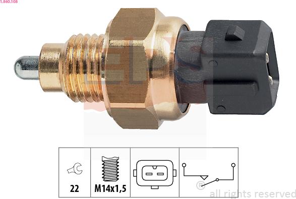 EPS 1.860.108 - Comutator, lampa marsalier parts5.com