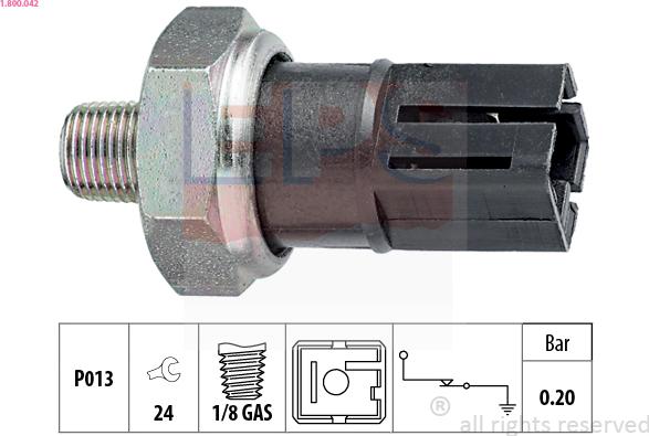 EPS 1.800.042 - Andur,Õlisurve parts5.com