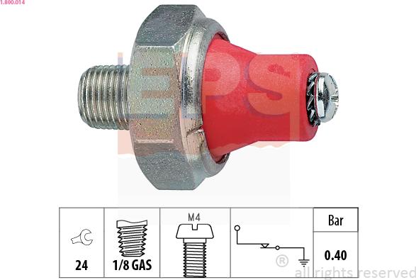 EPS 1.800.014 - Andur,Õlisurve parts5.com