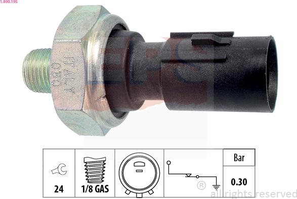 EPS 1.800.195 - Andur,Õlisurve parts5.com