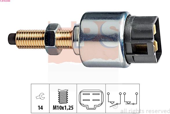 EPS 1.810.044 - Comutator lumini frana parts5.com