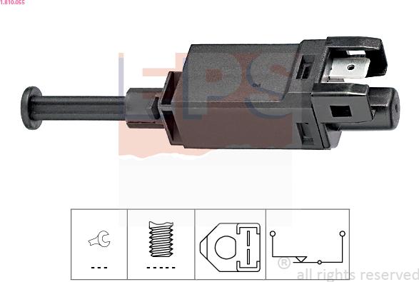 EPS 1.810.055 - Brake Light Switch parts5.com