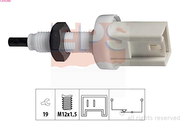 EPS 1.810.066 - Spínač brzdových svetiel parts5.com