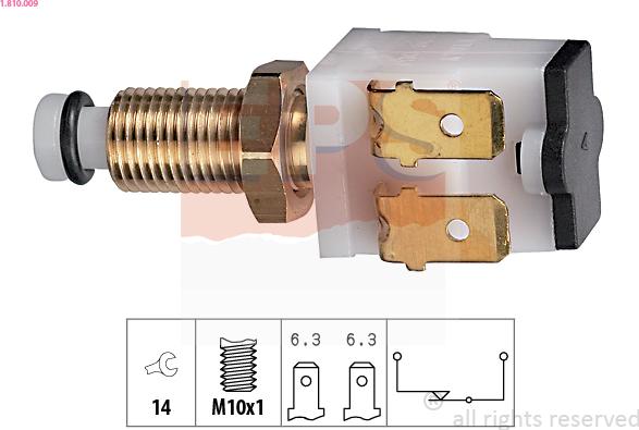 EPS 1.810.009 - Stikalo zavorne luci parts5.com