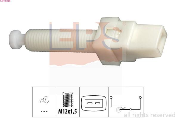 EPS 1.810.015 - Włącznik świateł STOP parts5.com