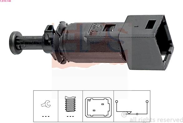 EPS 1.810.148 - Brake Light Switch parts5.com