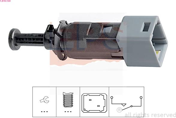 EPS 1.810.150 - Włącznik świateł STOP parts5.com