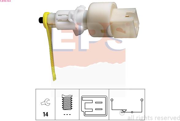 EPS 1.810.153 - Comutator lumini frana parts5.com