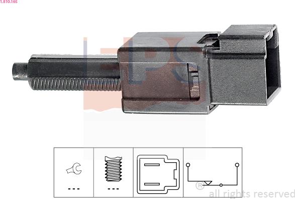 EPS 1.810.165 - Interruptor luces freno parts5.com