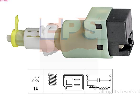 EPS 1.810.107 - Włącznik świateł STOP parts5.com