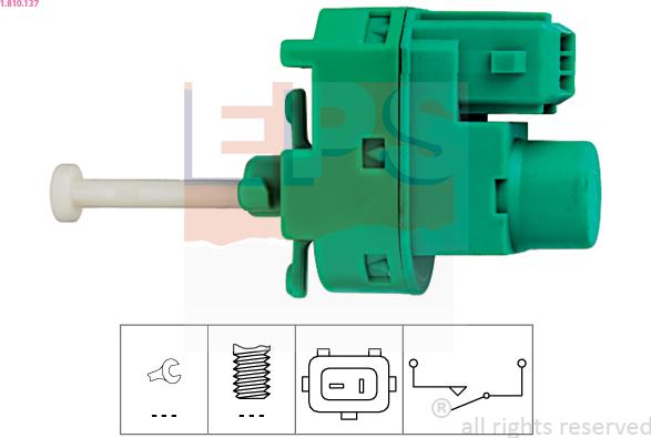 EPS 1.810.137 - Brake Light Switch parts5.com