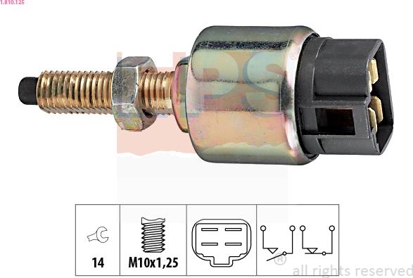 EPS 1.810.125 - Comutator lumini frana parts5.com