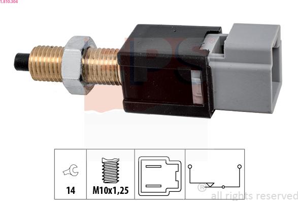 EPS 1.810.304 - Interruptor luces freno parts5.com