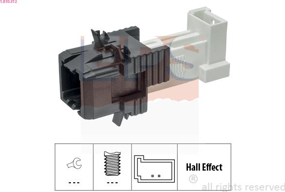 EPS 1.810.312 - Féklámpakapcsoló parts5.com