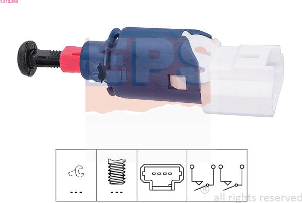 EPS 1.810.290 - Sklopka, aktiviranje spojke (GRA) parts5.com
