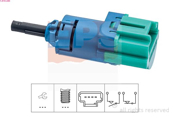 EPS 1.810.286 - Spínač brzdových svetiel parts5.com