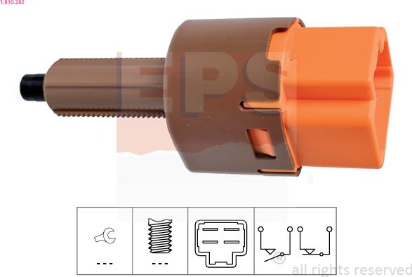 EPS 1.810.282 - Interruptor luces freno parts5.com