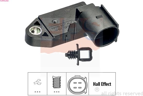 EPS 1.810.232 - Brake Light Switch parts5.com