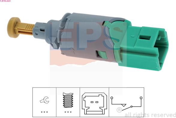 EPS 1.810.223 - Interruptor luces freno parts5.com