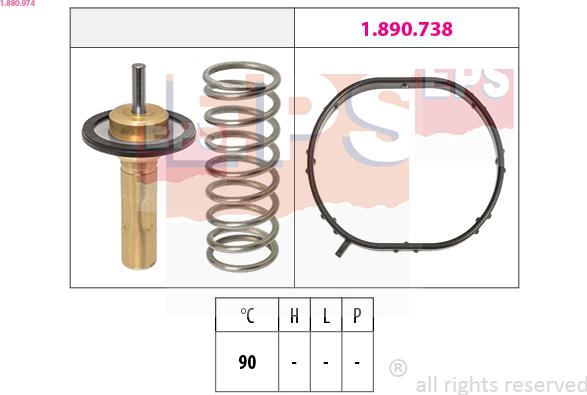 EPS 1.880.974 - Termometar, rashladno sredstvo parts5.com