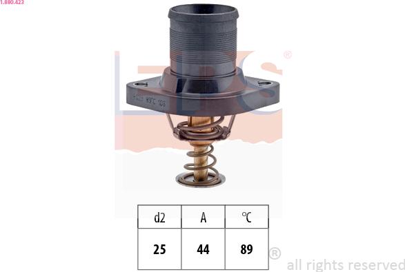 EPS 1.880.423 - Termostat, soğutma sıvısı parts5.com