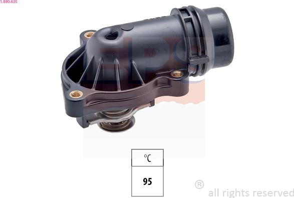 EPS 1.880.635 - Termostato, refrigerante parts5.com