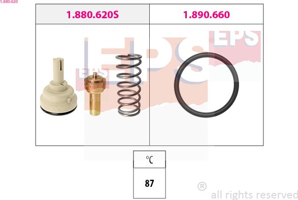 EPS 1.880.620 - Termostat, hladilno sredstvo parts5.com