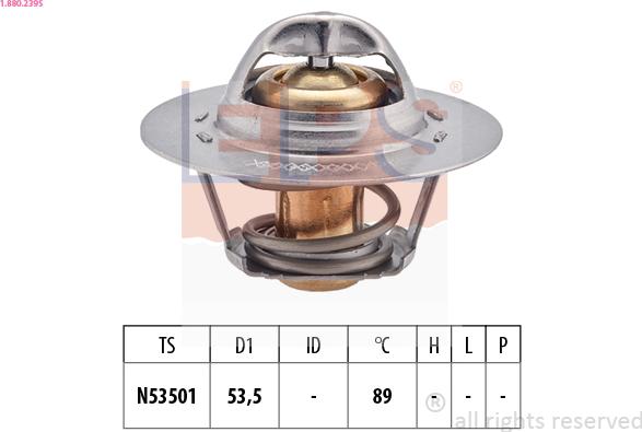 EPS 1.880.239S - Termostat, środek chłodzący parts5.com