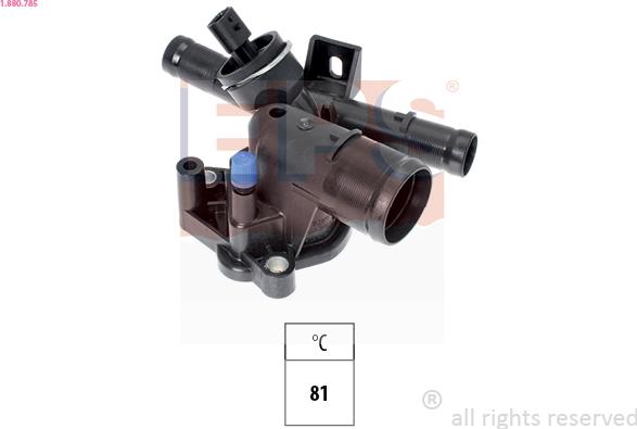 EPS 1.880.785 - Thermostat, coolant parts5.com