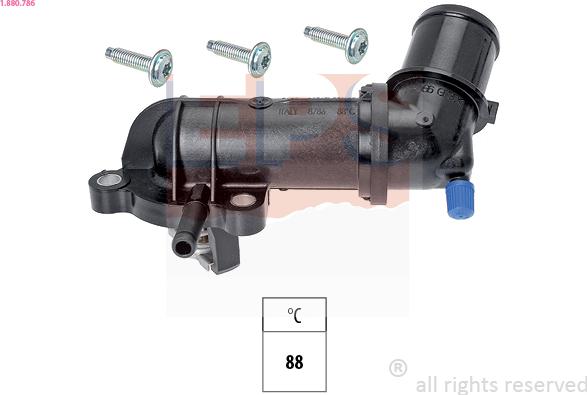 EPS 1.880.786 - Termostato, refrigerante parts5.com