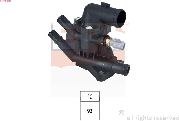 EPS 1.879.950 - Termostat,lichid racire parts5.com