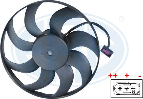 ERA 352063 - Ventilátor chladenia motora parts5.com