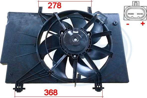 ERA 352008 - Ventilador, refrigeración del motor parts5.com