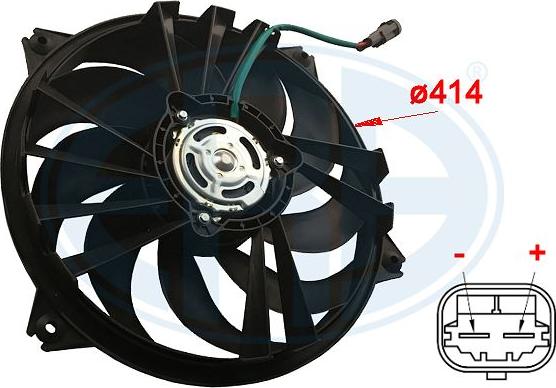 ERA 352011 - Wentylator, chłodzenie silnika parts5.com