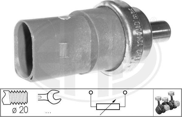 ERA 330546 - Senzor,temperatura lichid de racire parts5.com