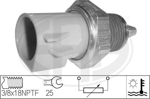 ERA 330550 - Senzor,temperatura lichid de racire parts5.com