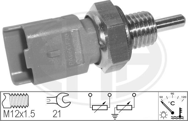 ERA 330551 - Αισθητήρας, θερμοκρ. ψυκτικού υγρού parts5.com