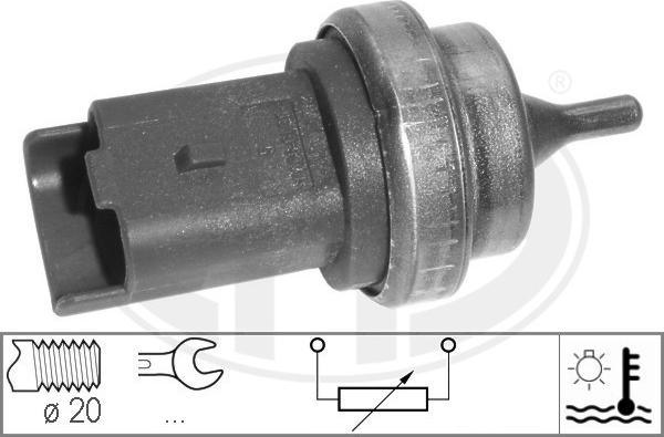 ERA 330552 - Senzor,temperatura lichid de racire parts5.com