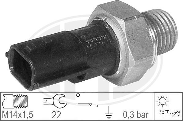 ERA 330699 - Датчик, налягане на маслото parts5.com