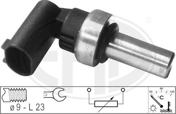 ERA 330647 - Sensor, temperatura del refrigerante parts5.com