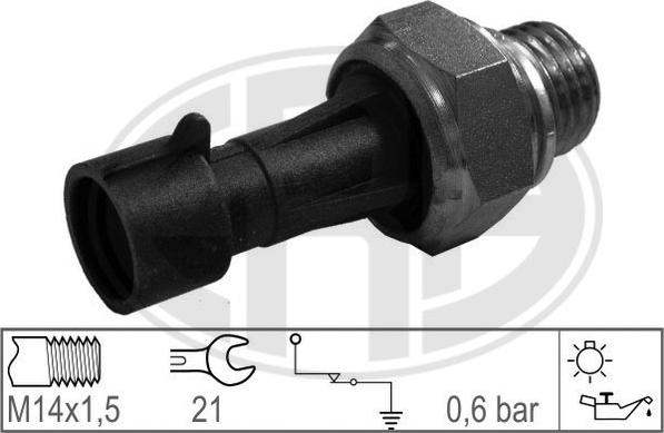 ERA 330684 - Tunnistin, öljynpaine parts5.com