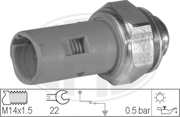 ERA 330630 - Tunnistin, öljynpaine parts5.com